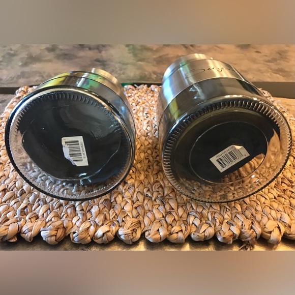 Coffee & Sugar Stainless Steel and Glass Containers (Set of 2) - Picture 5 of 10